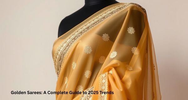 Golden Sarees: A Complete Guide to 2025 Trends