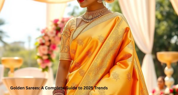 Golden Sarees: A Complete Guide to 2025 Trends