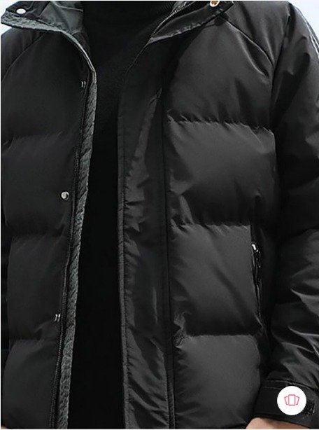 Men’s Hooded Puffer Jacket - Image 2