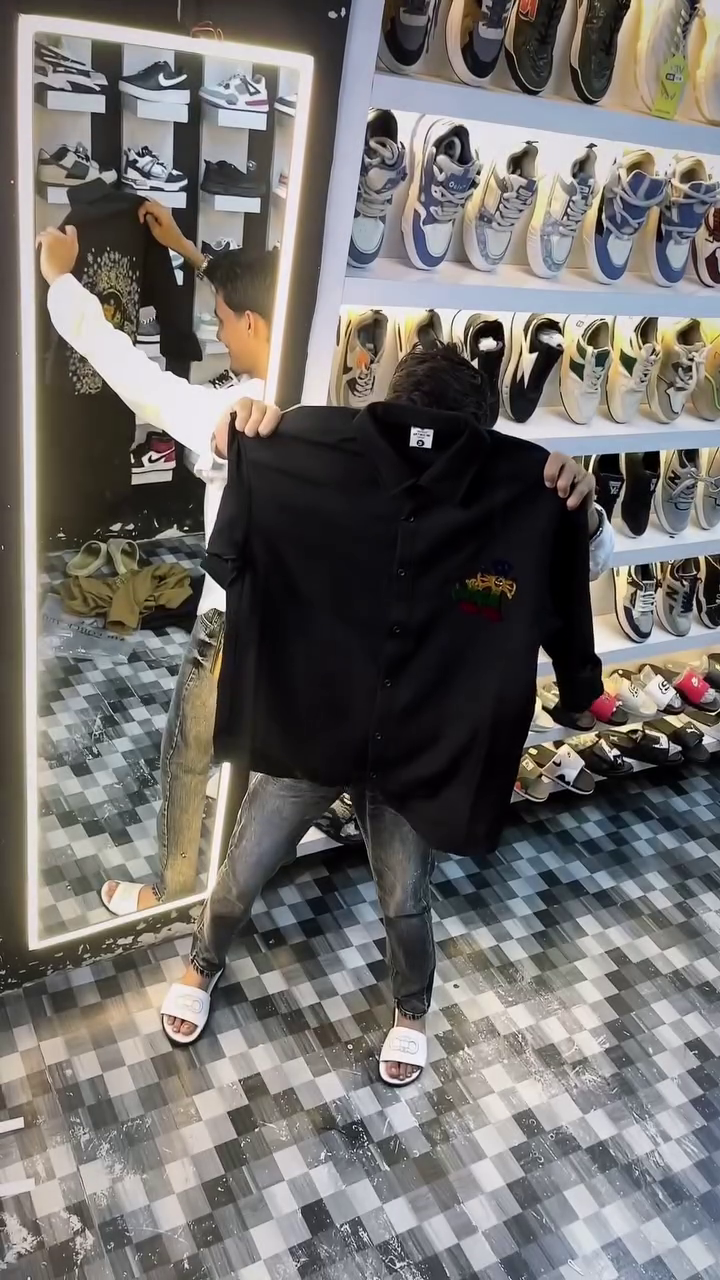 Men’s Stylish White Shirt & Slim Fit Denim Jeans Combo – Casual Party Wear Outfit for Men - Image 4