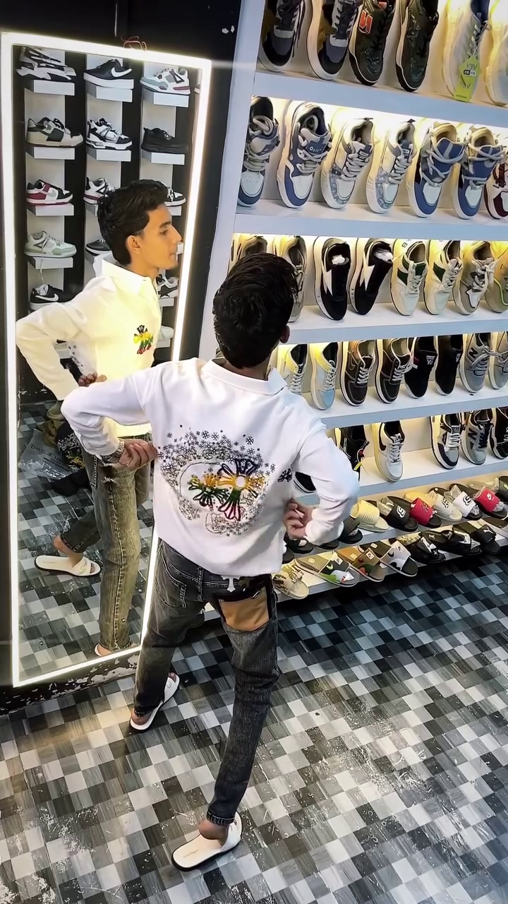 Men’s Stylish White Shirt & Slim Fit Denim Jeans Combo – Casual Party Wear Outfit for Men - Image 2