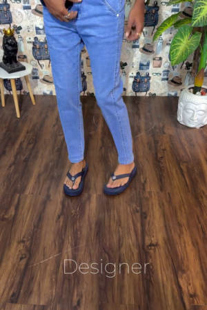Men Stretchable Sky Blue Lycra Jeans