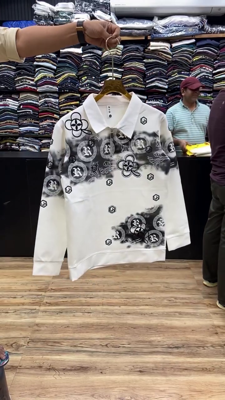 Print Regular Fit Shirt for Casual and Formal Wear