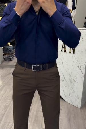 Men Straight Formal Shirt